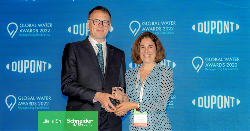 Auszeichnung bei den Global Water Awards 2022: Schneider Electric ist Wassertechnologie-Unternehmen des Jahres